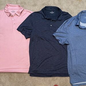 J Crew Men's Polo Shirt Trio